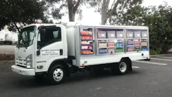 Side-entry vehicles allow drivers to reach prekitting totes and products from the ground, reducing workman’s compensation claims. Side-entry vehicles allow drivers to reach prekitting totes and products from the ground, reducing workman’s compensation claims.