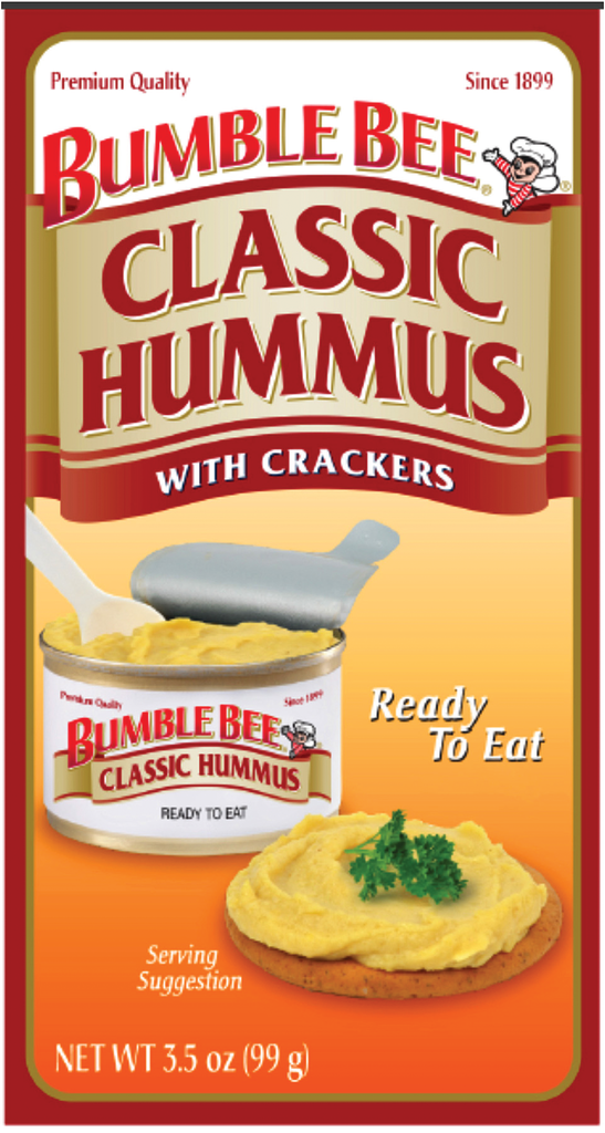 Classic Hummus With Crackers 11267109