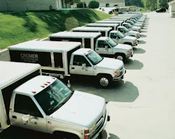 Trucks In A Row 11574998 Trucks In A Row 11574998