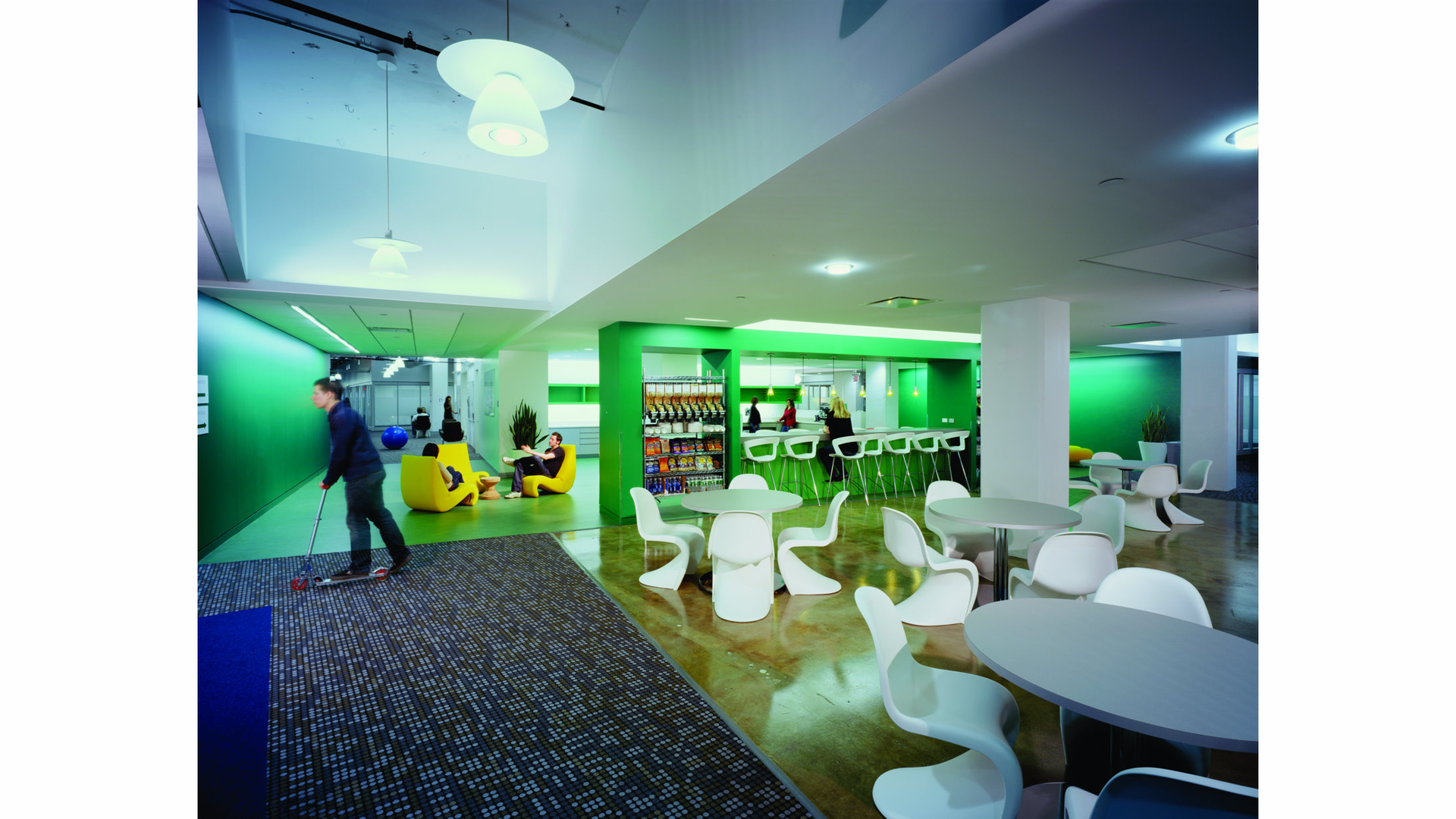 Google is among many U.S. companies shifting office culture to create a work/life balance...and offering employee perks along the way.