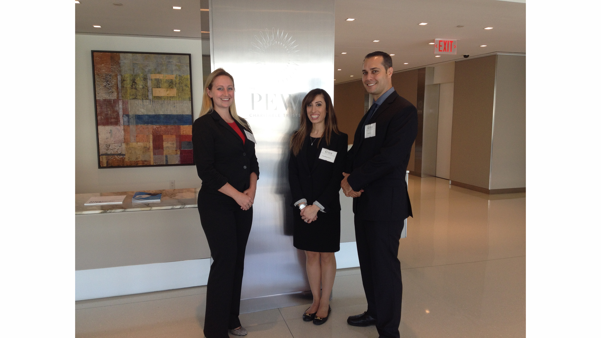 Elyssa Allahyar-Steiner (center), VP of Sales & Marketing at Avanti Markets, participated in NAMA's Public Policy Conference for the first time.