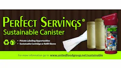 United Food Group develops Sustainable Canister line for Coffee Condiments. United Food Group develops Sustainable Canister line for Coffee Condiments.