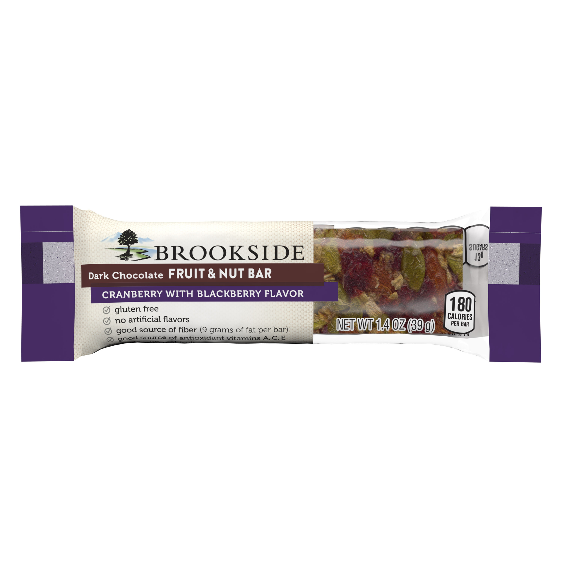 BROOKSIDE Fruit Nut Bar Cranberry with Blackberry 555c933939c49