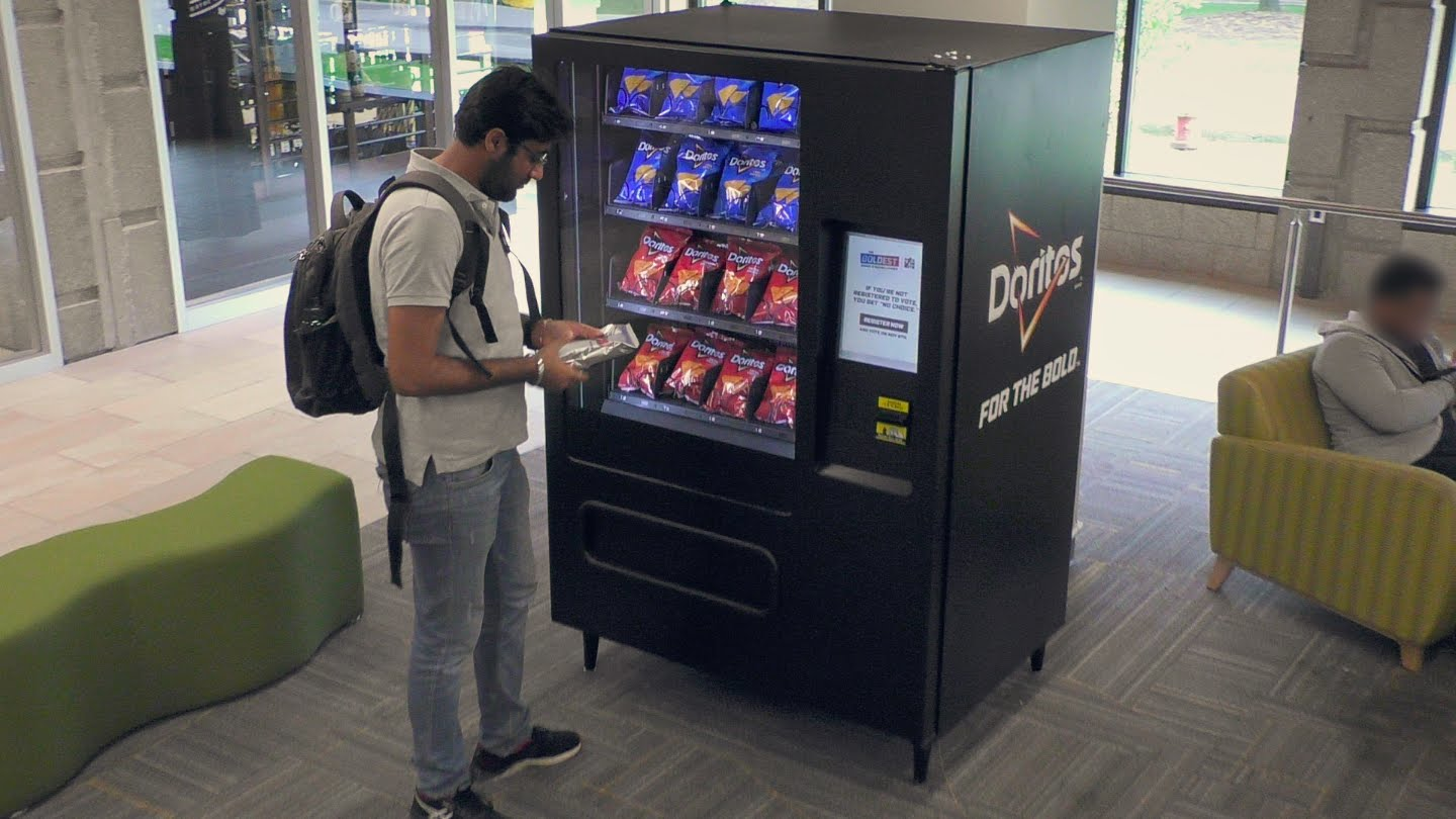 Doritos Uses Vending To Encourage Voter Registration Among Youth