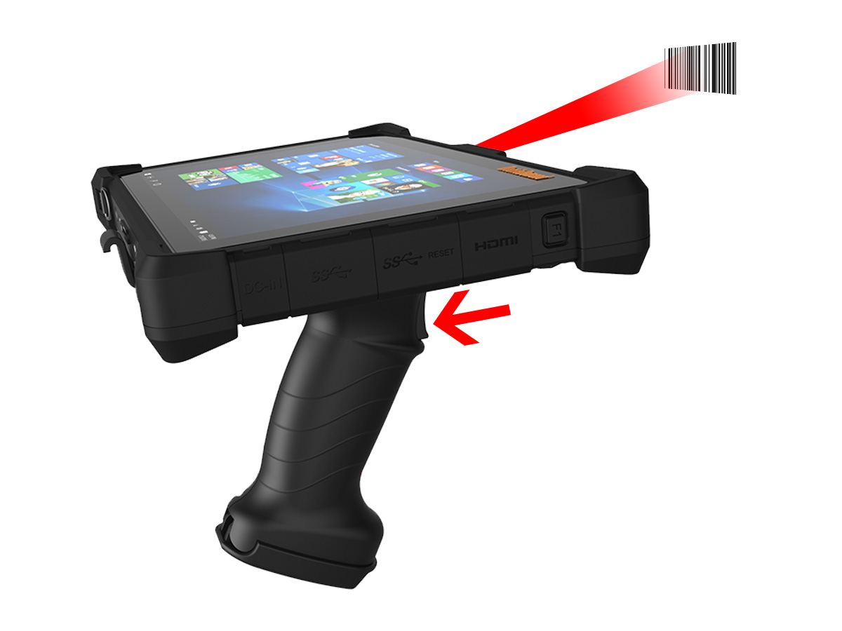 Barcode Scanner Rugged Tablet 58b4c2f1ca7c8