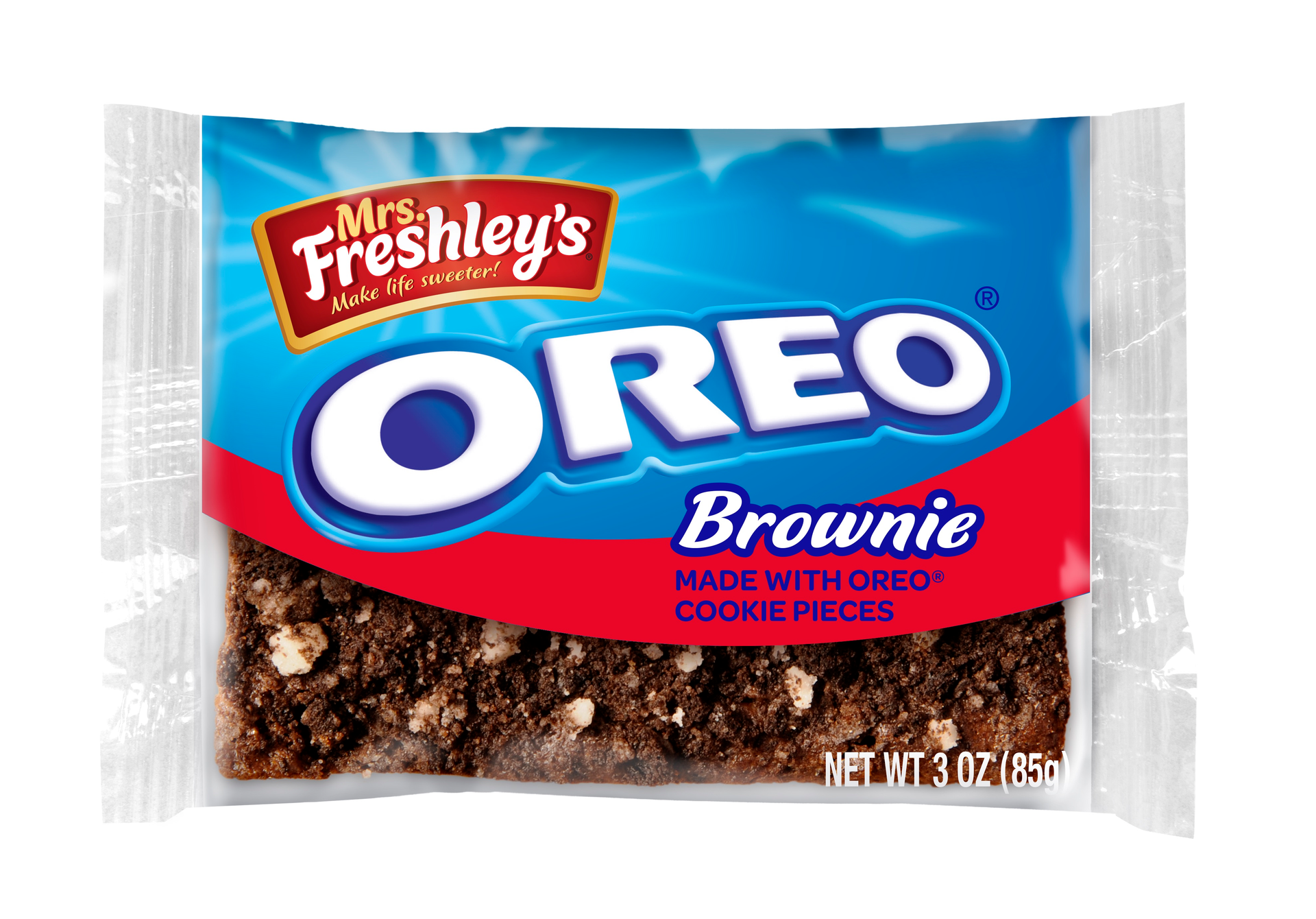 Cookie and Pastry Winner: Flower Foods' Mrs. Freshley's Brownies Made With OREO Cookie Pieces