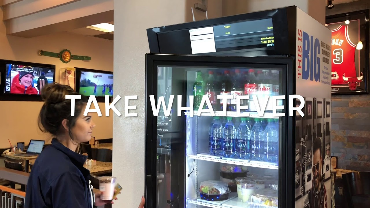 Use your Venmo app to buy at unattended fridges