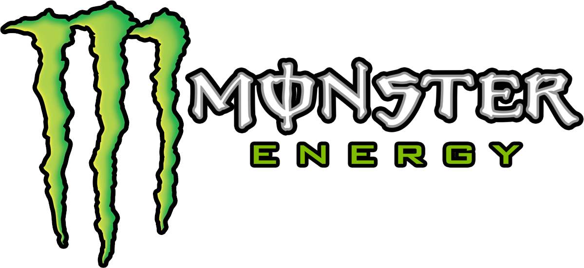 Monster Energy Logo On White