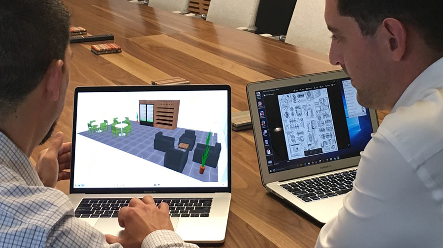 Steve And Anthony Design Tool Screens