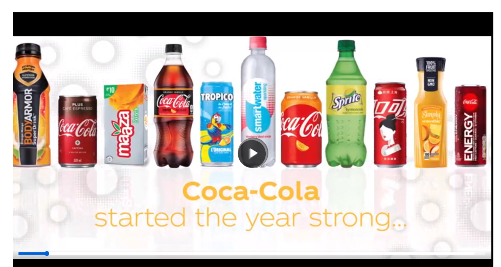 Watch the video at https://www.coca-colacompany.com/press-center/press-releases/coca-cola-reports-solid-operating-results-in-first-quarter