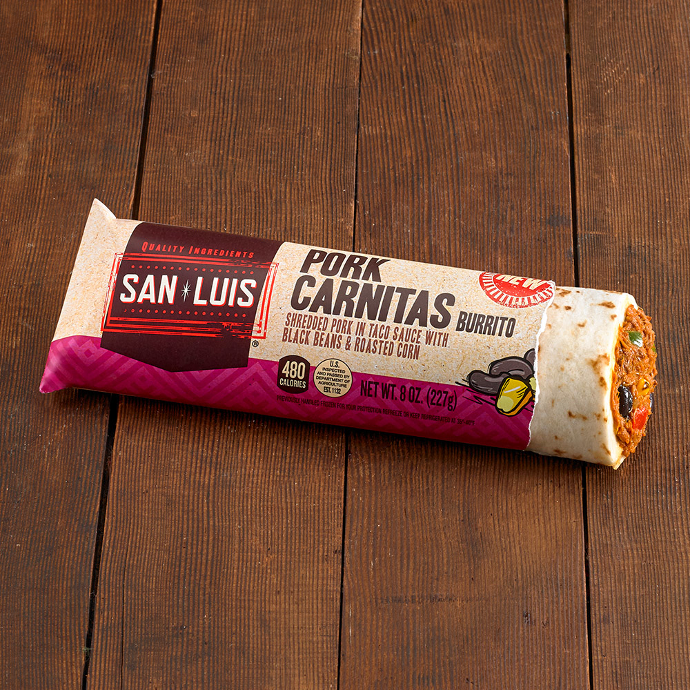 Pork Carnitas Burrito