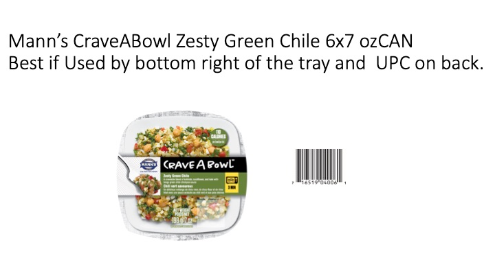 Mann Packing Co., Inc. (Mann) announced Nov. 3 the voluntary recall of a series of vegetable products sold to select retailers in the United States and Canada. The voluntary recall is a response to a notification by the Food and Drug Administration (FDA) and the Canadian Food Inspection Agency of a potential contamination with Listeria monocytogenes.
