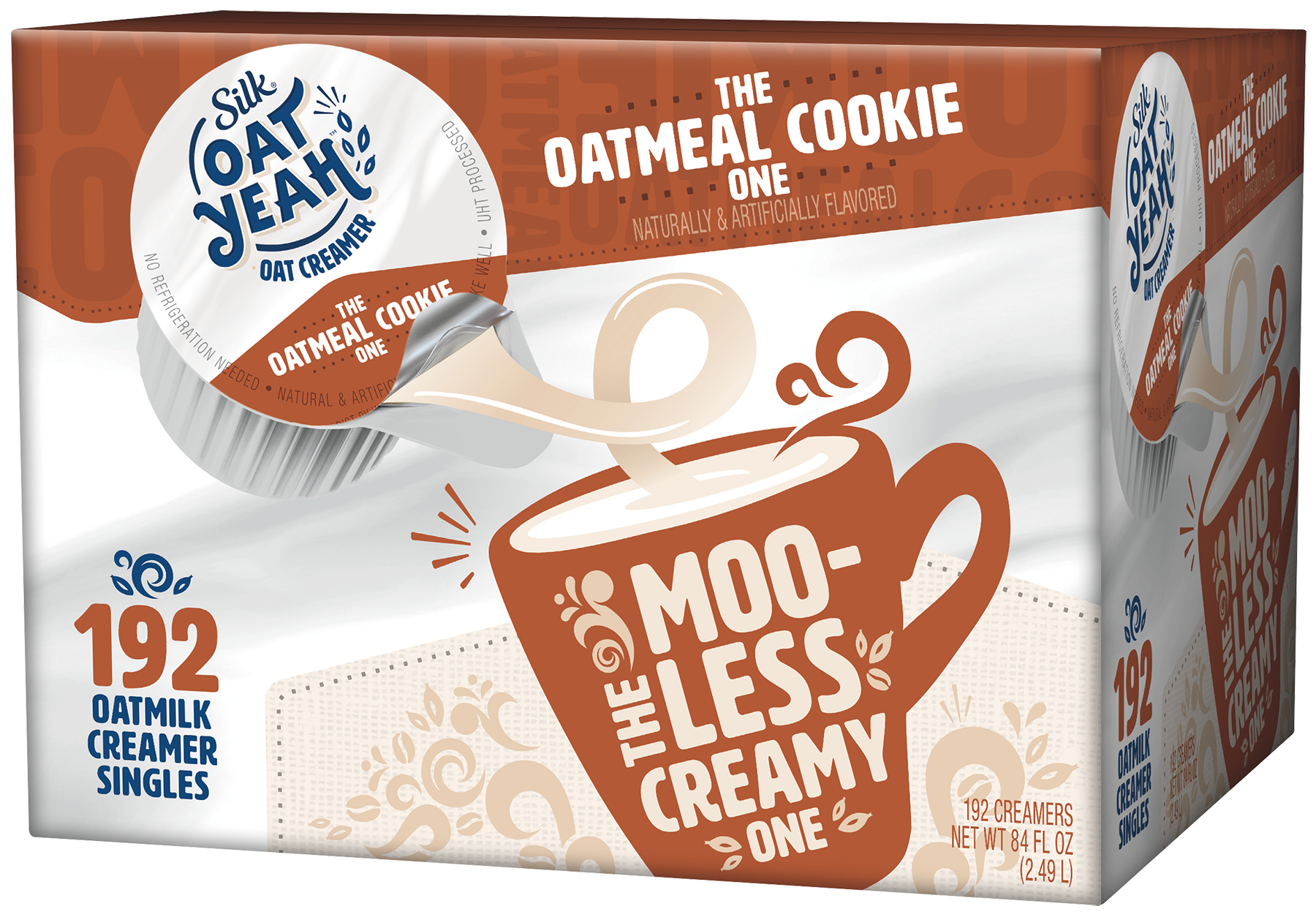Silk&rsquo;s Oat Yeah Oatmilk Creamer is now offered in single-serve packaging