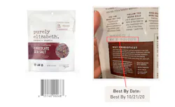 Purely Elizabeth is initiating a voluntary recall of their Chocolate Sea Salt Probiotic Granola due to a mislabeling error that has resulted in an undeclared allergen. Purely Elizabeth is initiating a voluntary recall of their Chocolate Sea Salt Probiotic Granola due to a mislabeling error that has resulted in an undeclared allergen.