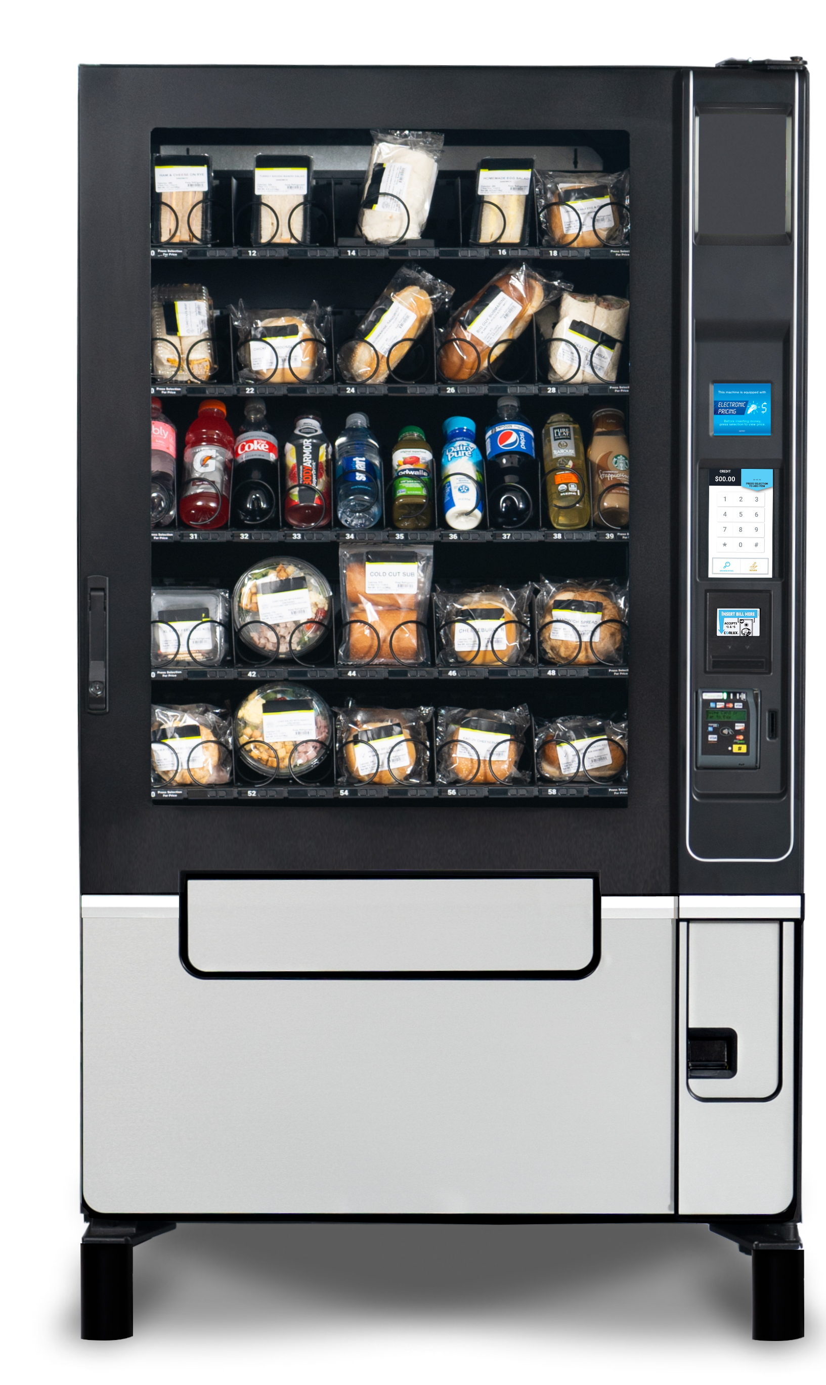 Evoke Combo 5 Elevator Merchandiser, from U-Select-It, Inc.