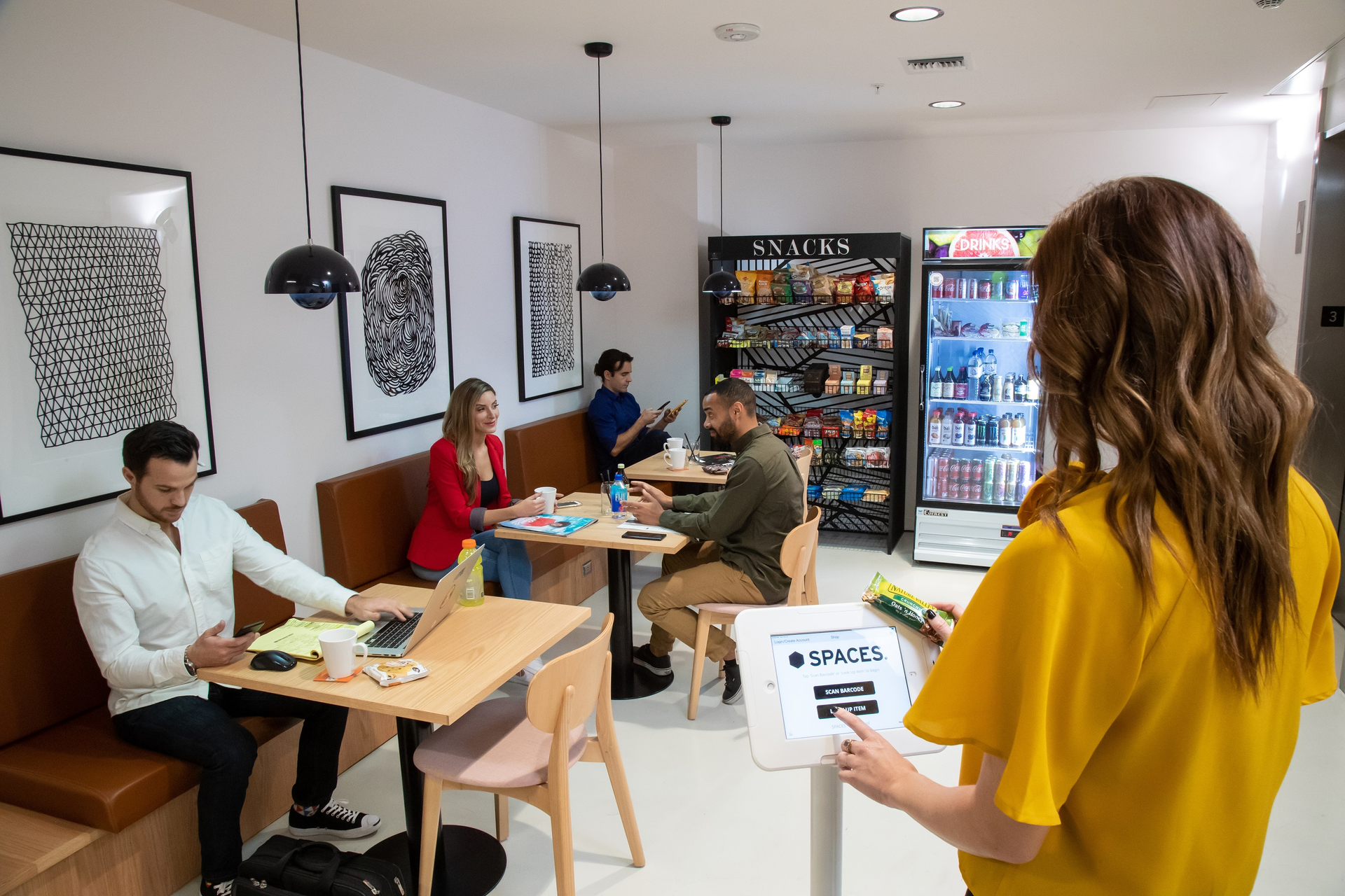 Yoke New Payments Terminal In Use