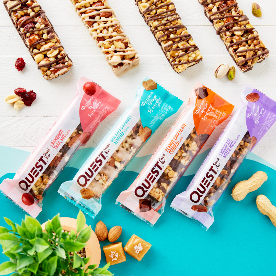 Quest&circledR; Snack Bars for Crunchy Snacking