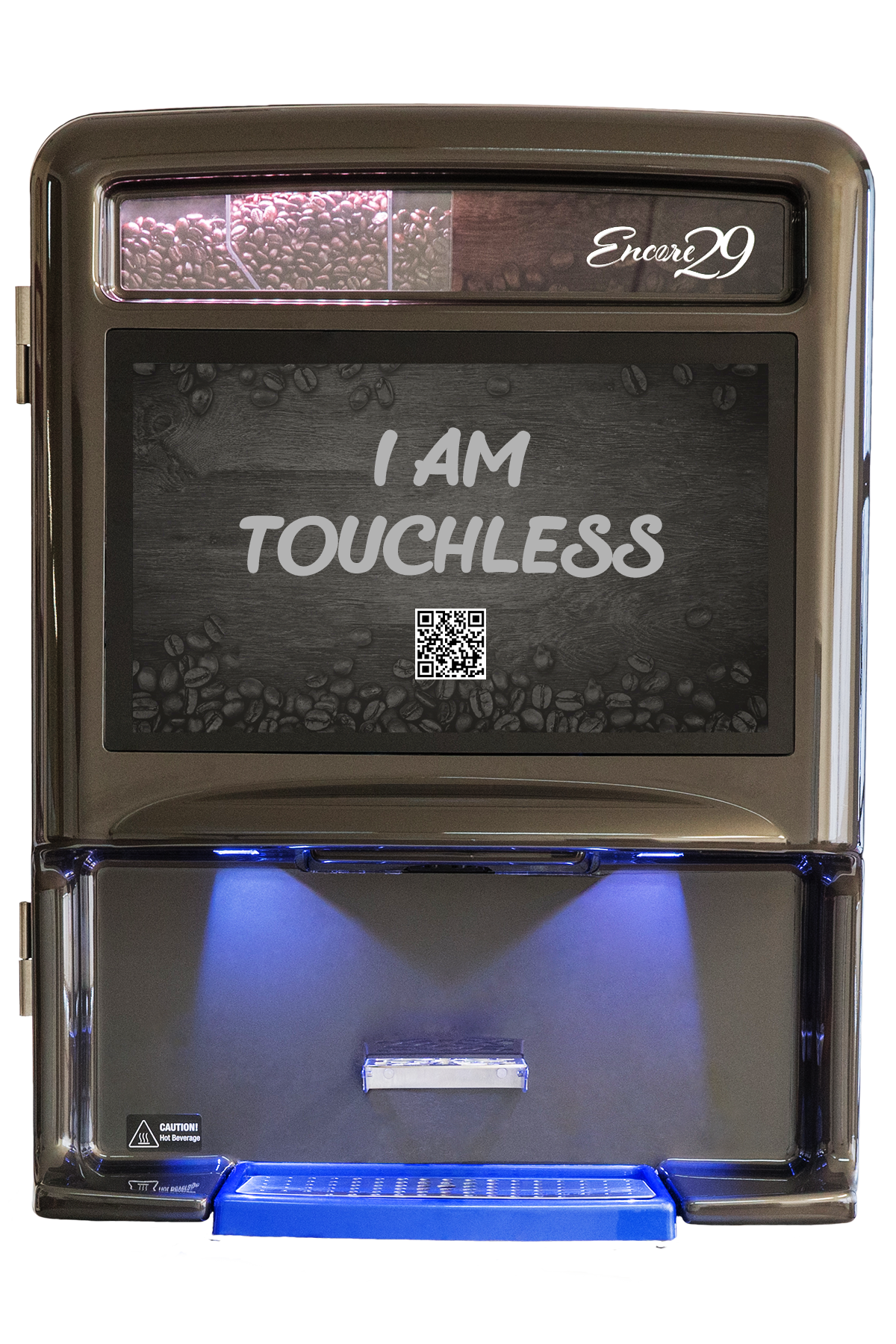 Sophia Touchless Solutions allows the client to scan a QR Code with their cellphone.