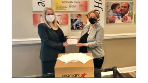 Aramark Mask Donations 600082d9d77b1