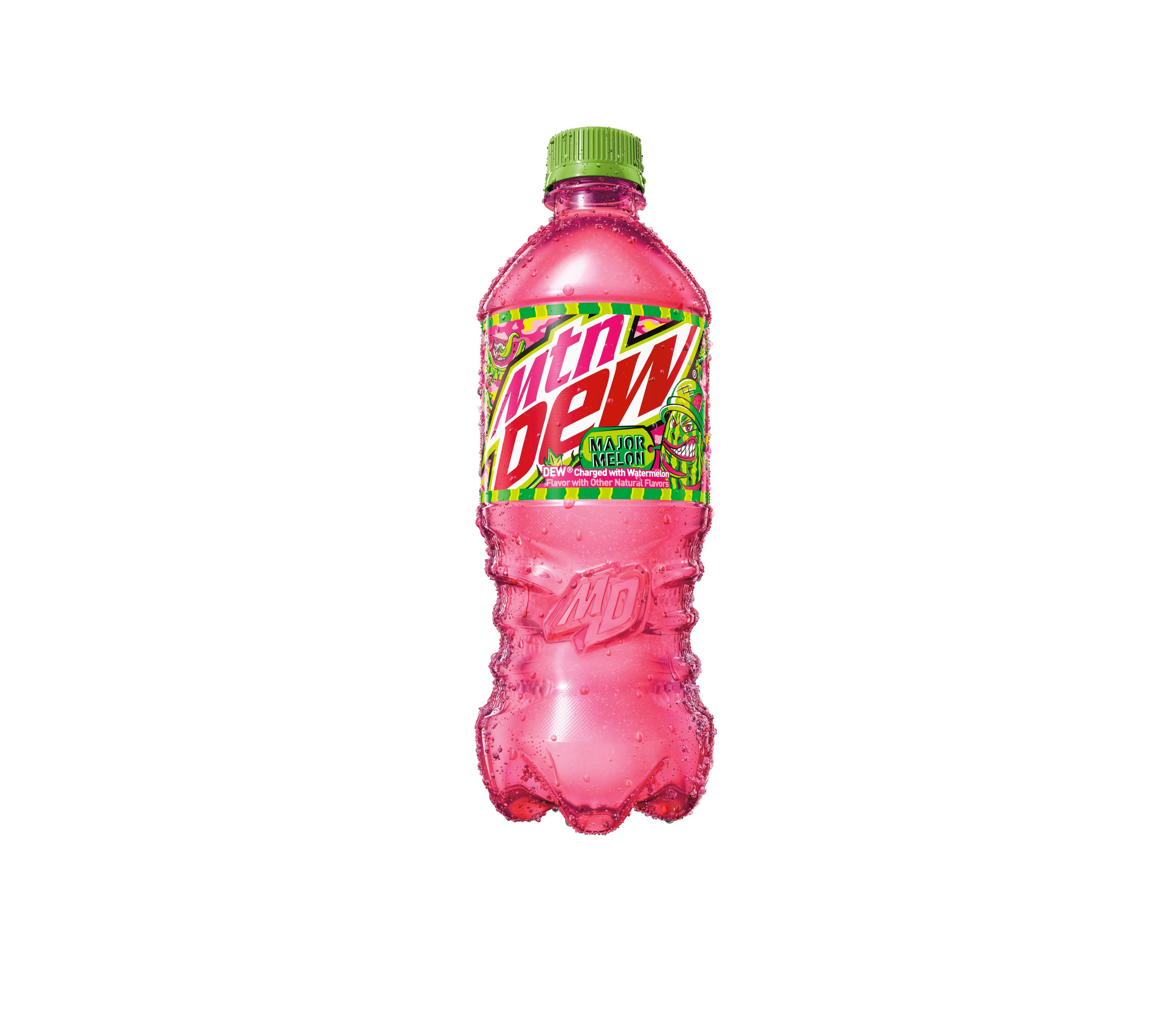 Mtn Dew goes pink with Mtn Dew Major Melo, a new thirst-quenching offering that takes flavor to the extreme. Package sizes are suitable for vending and micro markets