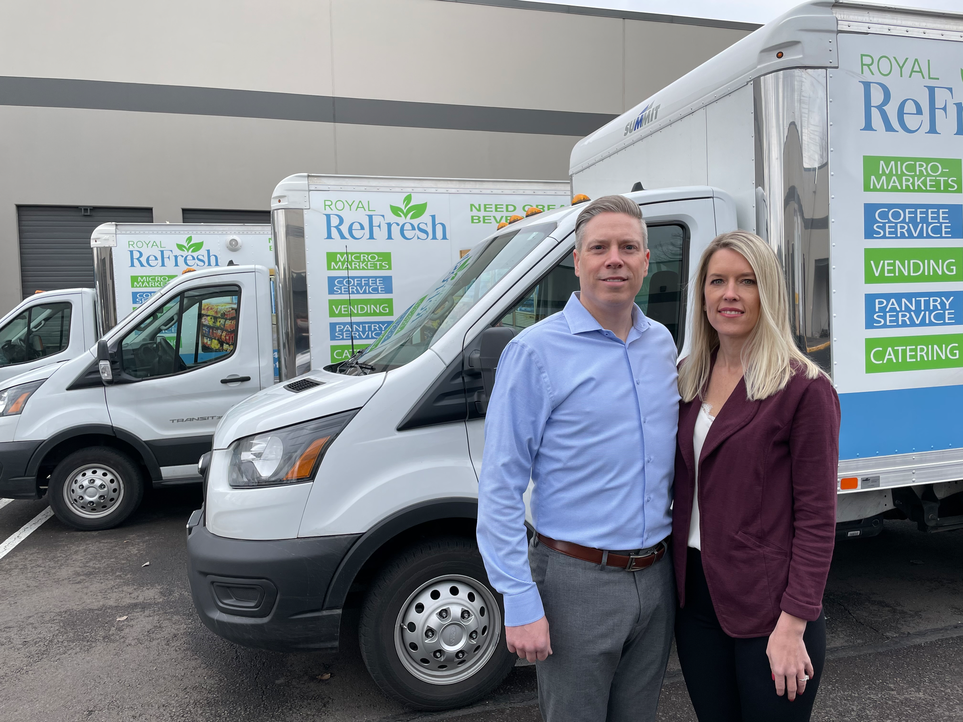 Royal ReFresh owners Ryan and Michelle Harrington forecast financial growth and quality improvement for their rebranded operation.