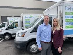 Royal ReFresh owners Ryan and Michelle Harrington forecast financial growth and quality improvement for their rebranded operation. Royal ReFresh owners Ryan and Michelle Harrington forecast financial growth and quality improvement for their rebranded operation.