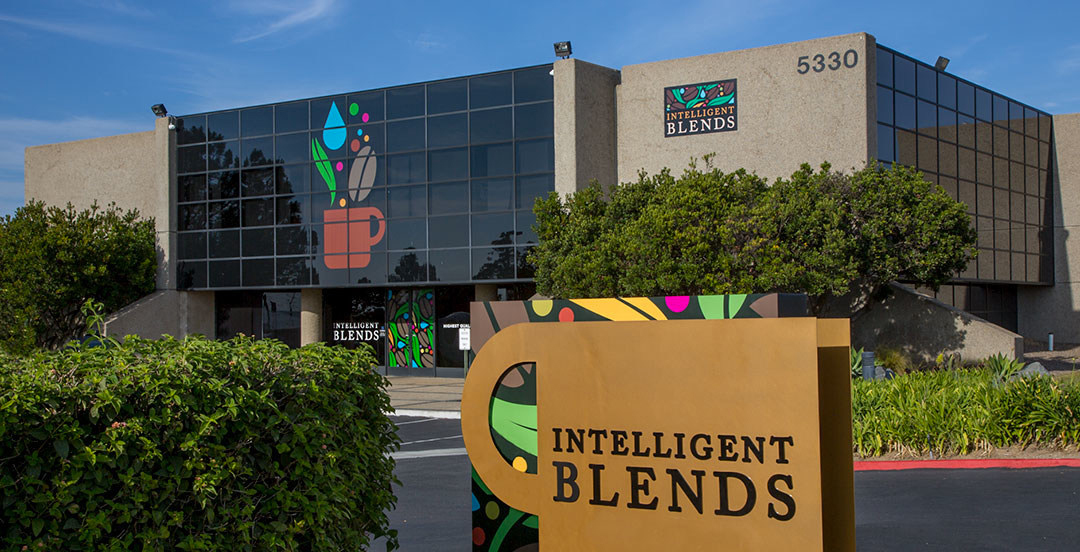 Intelligent Blends headquarters is San Diego, CA, is now 100% solar-powered.