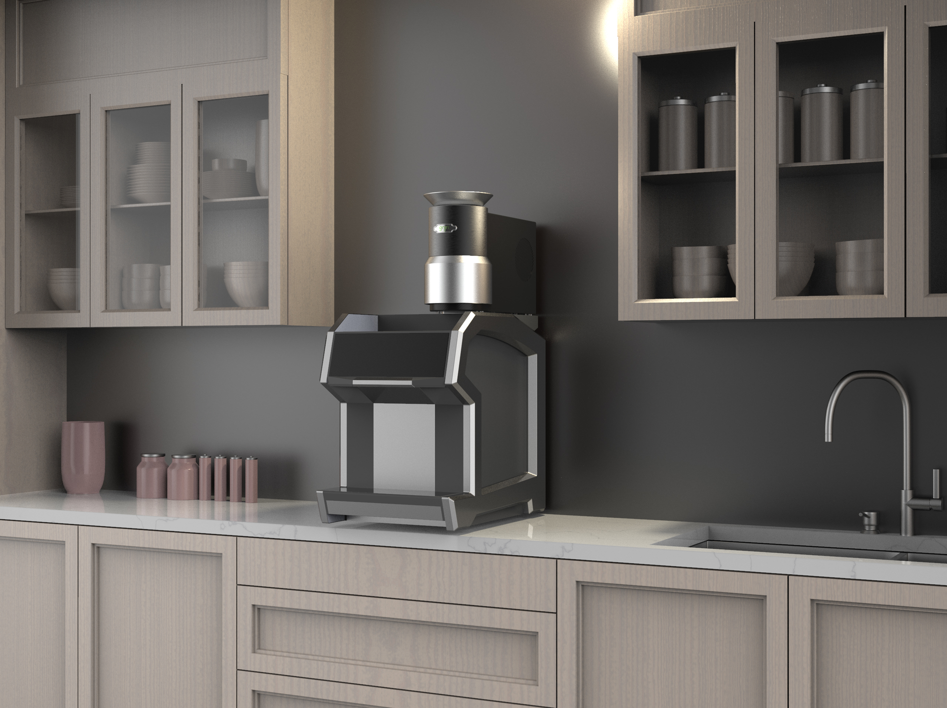 The &ldquo;griin micro roaster&rdquo; is an on-demand green coffee bean roasting solution that is compact, clean and automatic. It integrates with any bean-to-cup machine (top mounting).