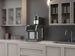 The “griin micro roaster” is an on-demand green coffee bean roasting solution that is compact, clean and automatic. It integrates with any bean-to-cup machine (top mounting). The “griin micro roaster” is an on-demand green coffee bean roasting solution that is compact, clean and automatic. It integrates with any bean-to-cup machine (top mounting).