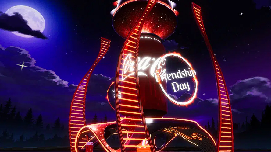 Coca Cola Nft Auction Friendship Day 610c650d1f42f
