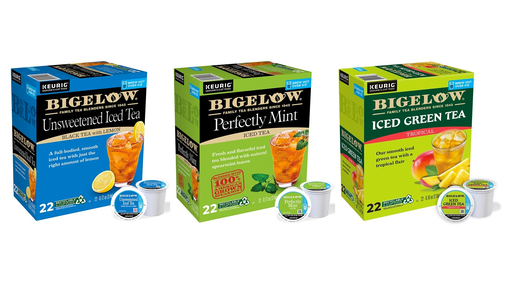 Bigelow 3 New Teas K Cup 6148928c3d587