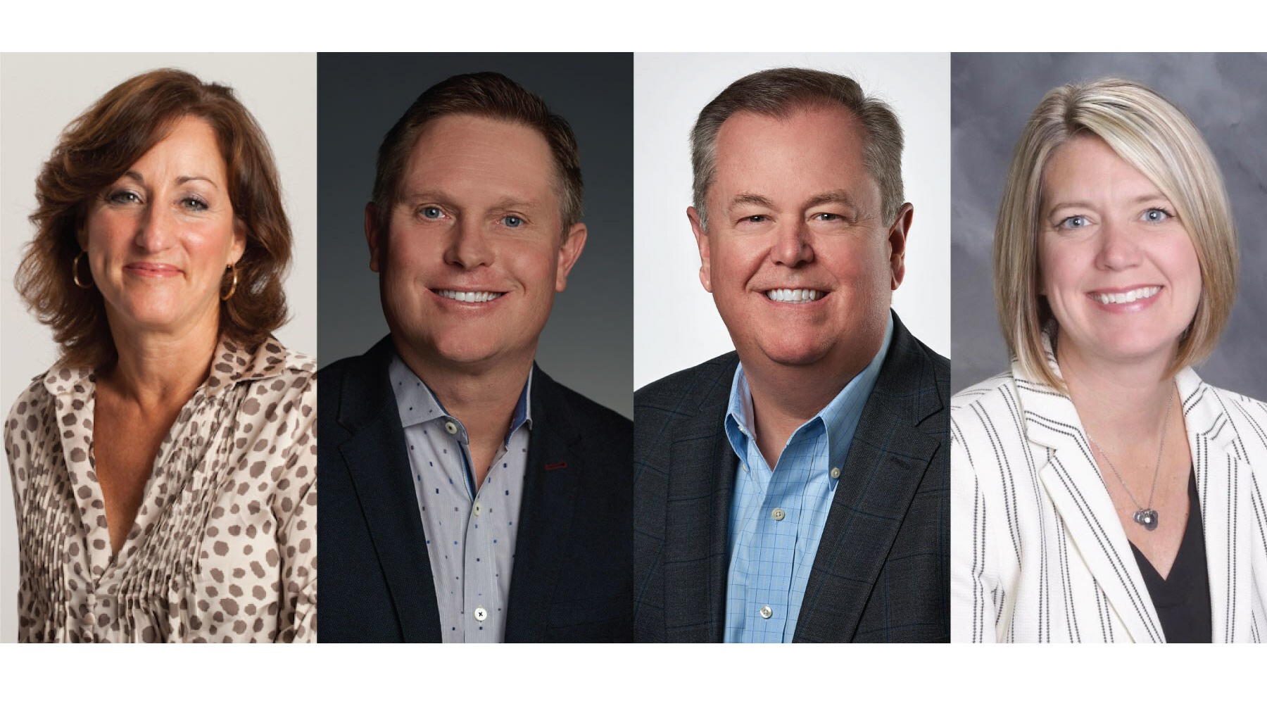 From left to right: Gail Hollander, Chief Marketing Officer; Robert Crane, Senior Vice President, Head of Sales and Sales Commercialization; Tim Wayne, Senior Vice President and General Manager, Away From Home, Canada and International; and Angie Burick, Senior Vice President, Finance and Controller.