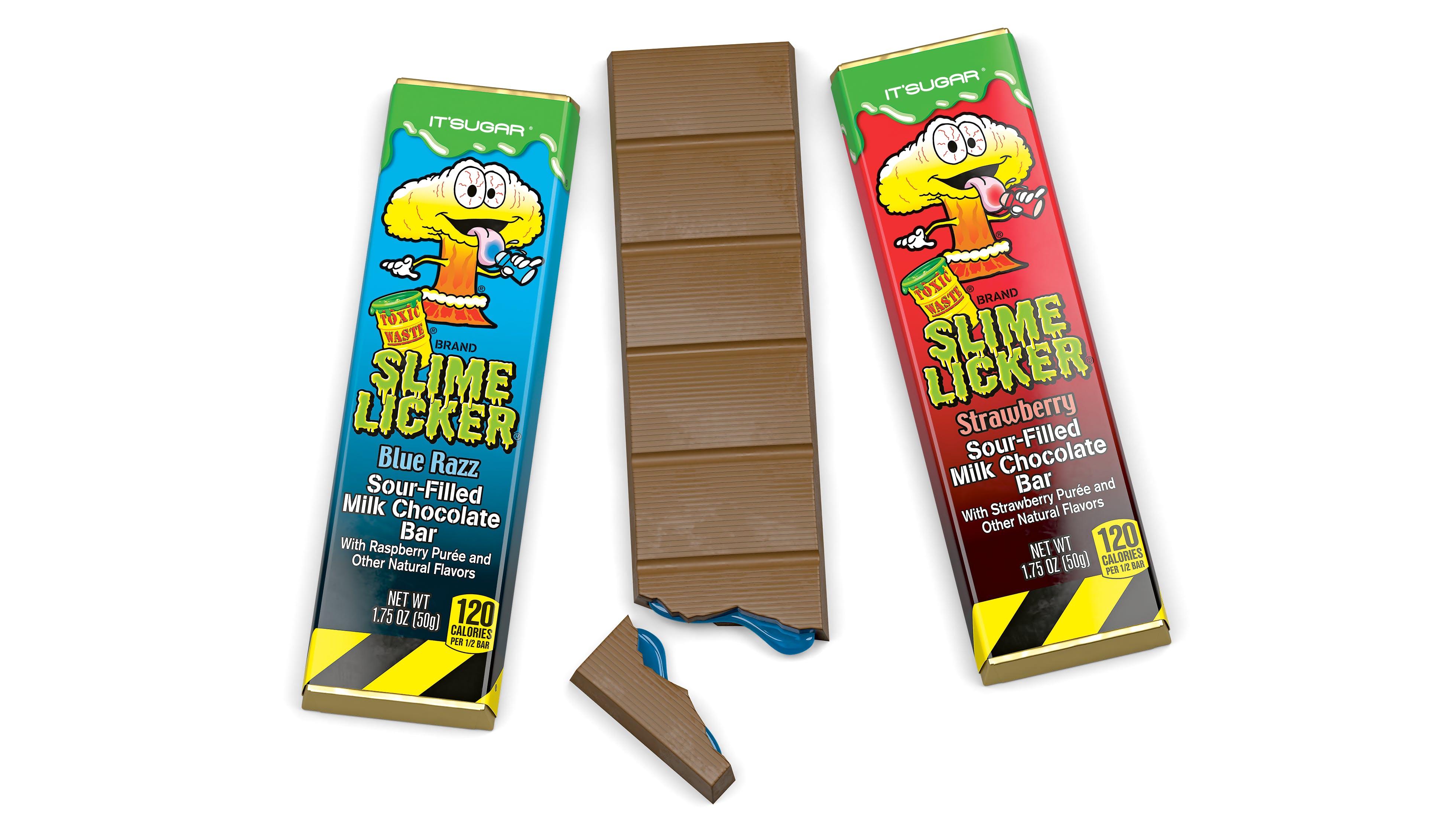 The Slime Licker Chocolate Bars