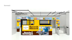 First Class Vending Las Vegas airport rendering First Class Vending Las Vegas airport rendering