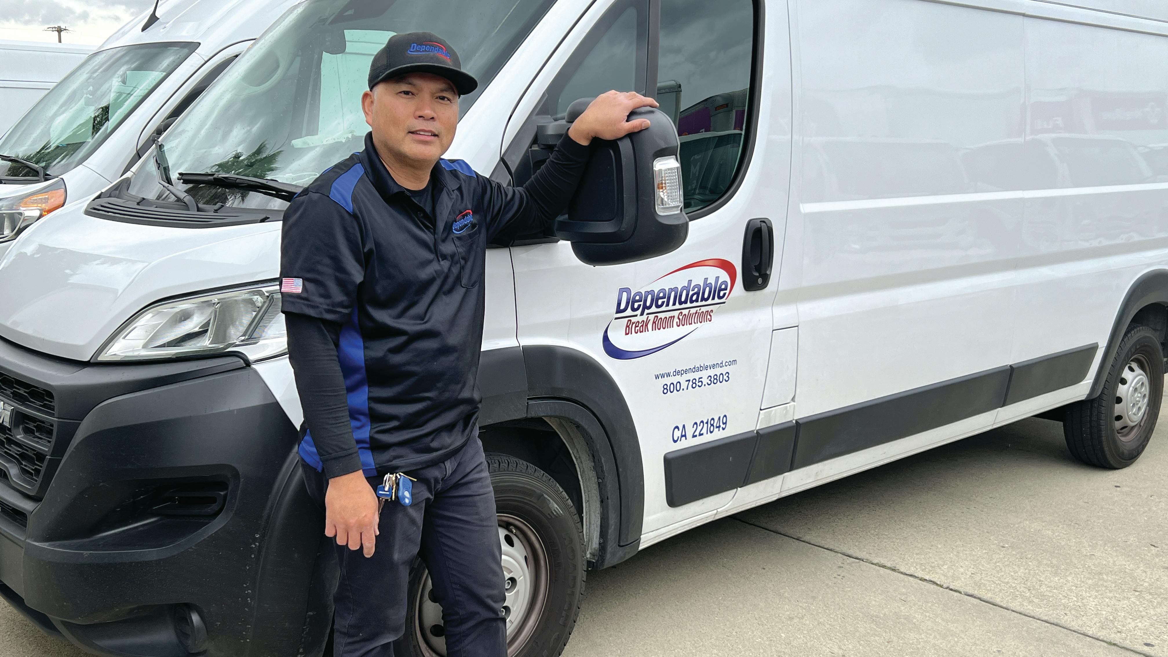 Peter Dogoldogol with Dependable Break Room Solutions