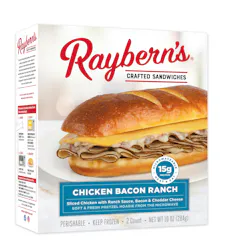 Raybern's Chicken Bacon Ranch sandwich Raybern's Chicken Bacon Ranch sandwich