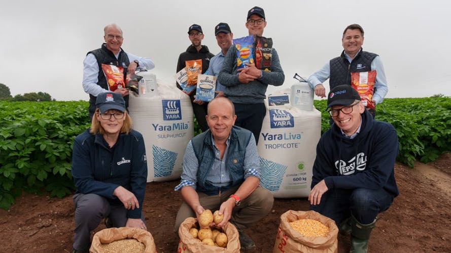 PepsiCo Europe and Yara partner to decarbonize crop production