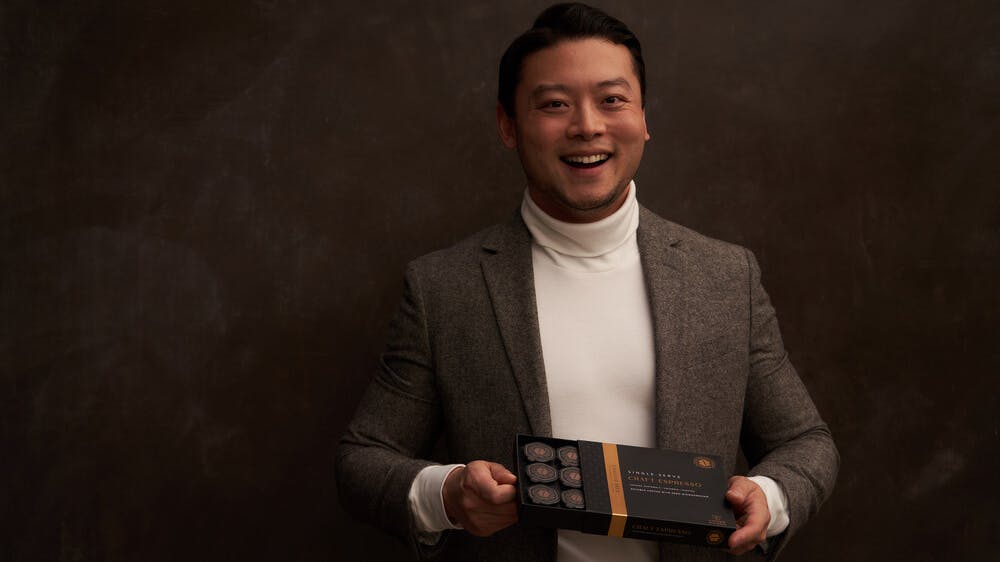 Douglas Yu founded Chicago-based brewless coffee company Diamond Brew.