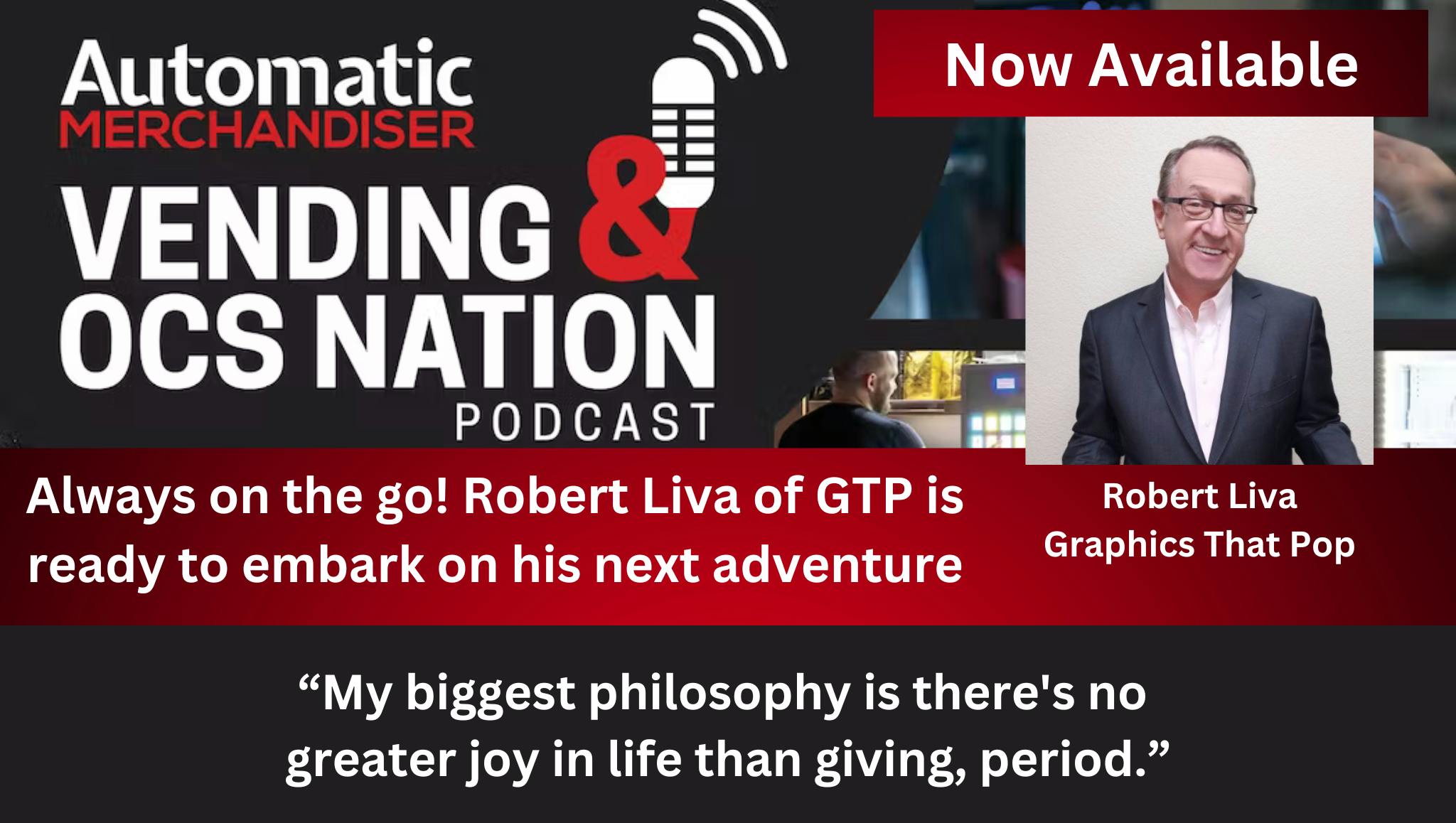 Robert Liva Graphics That pop vending podcast