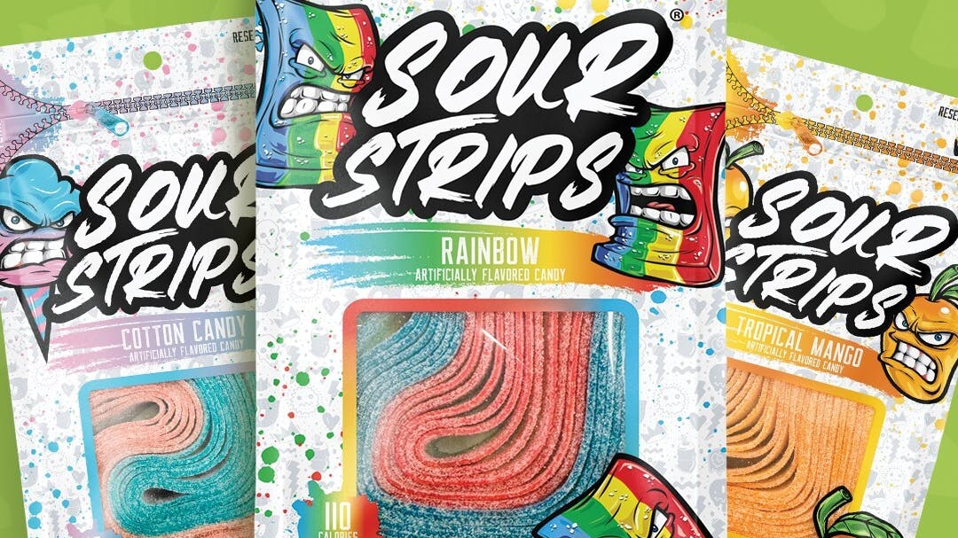 Hershey sour strips