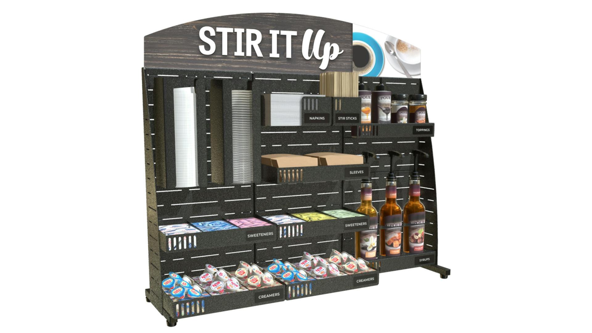 Panel Rak Modular Merchandising System From Food Concepts Inc