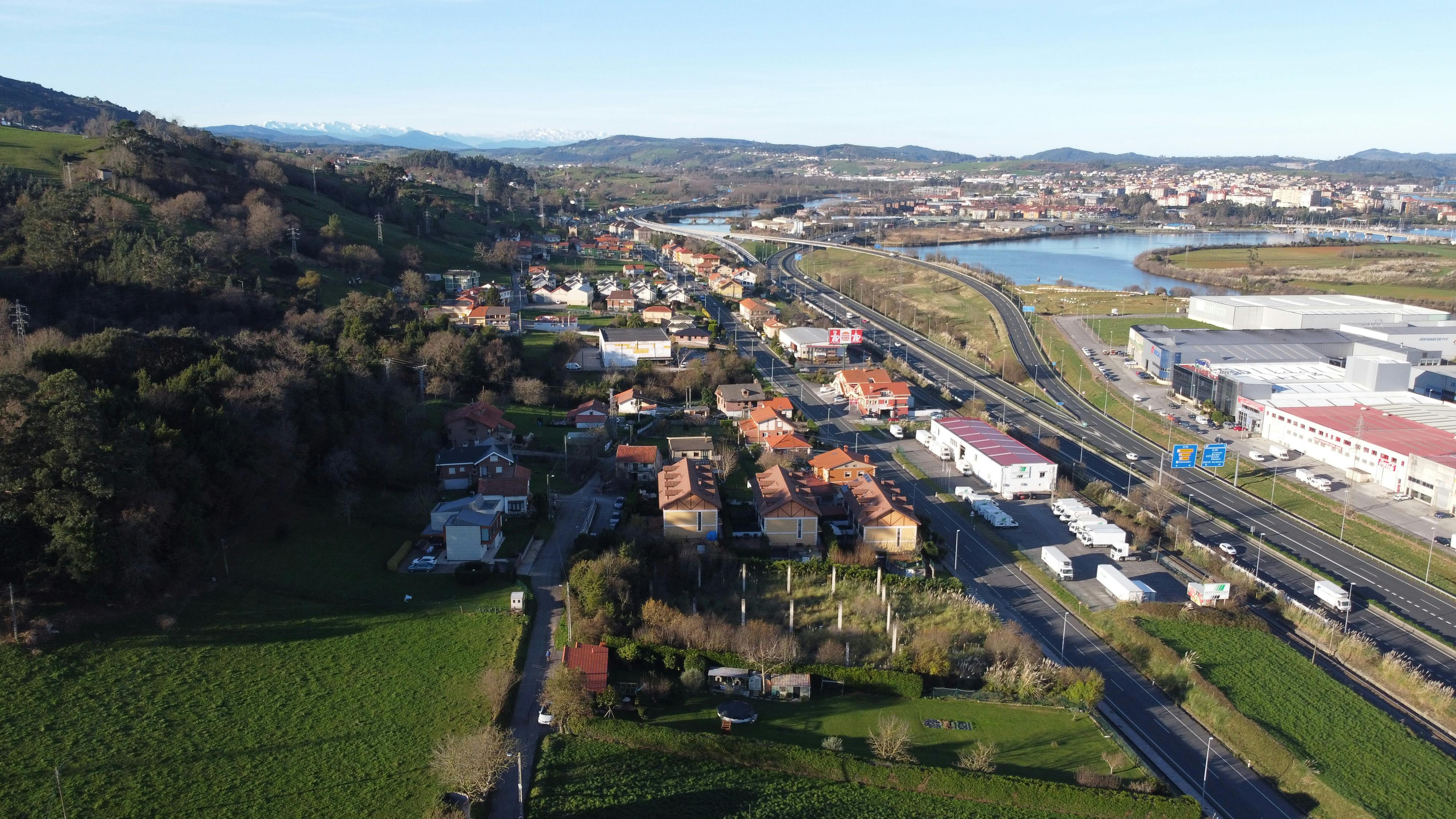 Panoramic view of the center of San Salvador from the Heras straight.