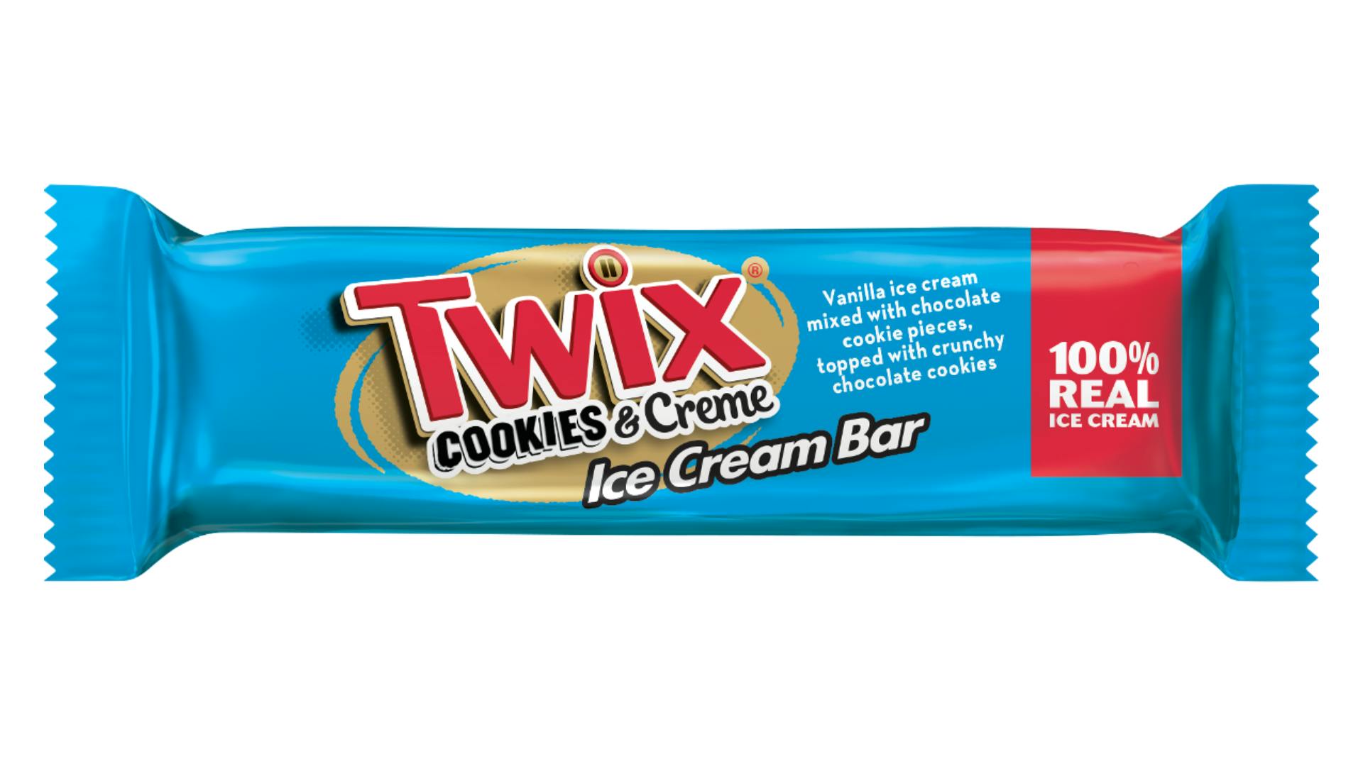 Mars Twix Cookies & Cream Ice Cream Bar