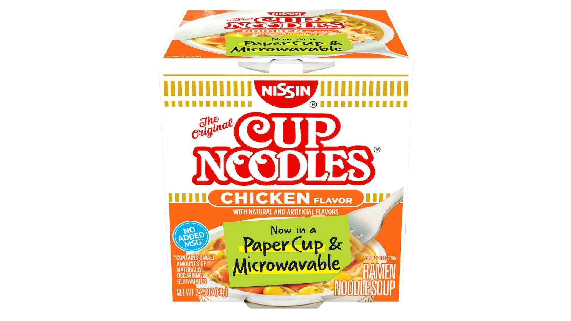 Nissin Cup Noodles Paper Cup