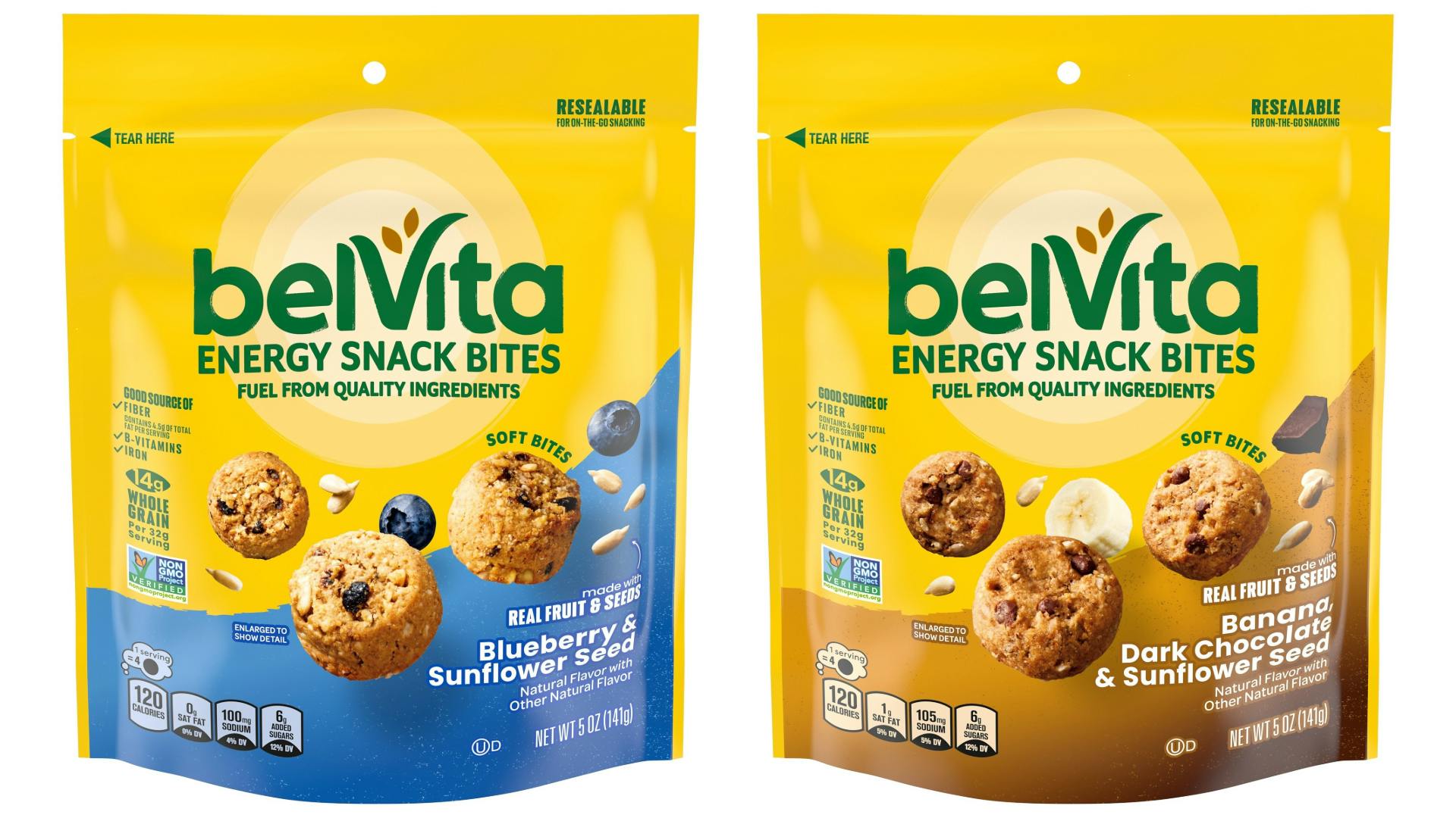 Mondel&emacr;z launches belVita energy bites