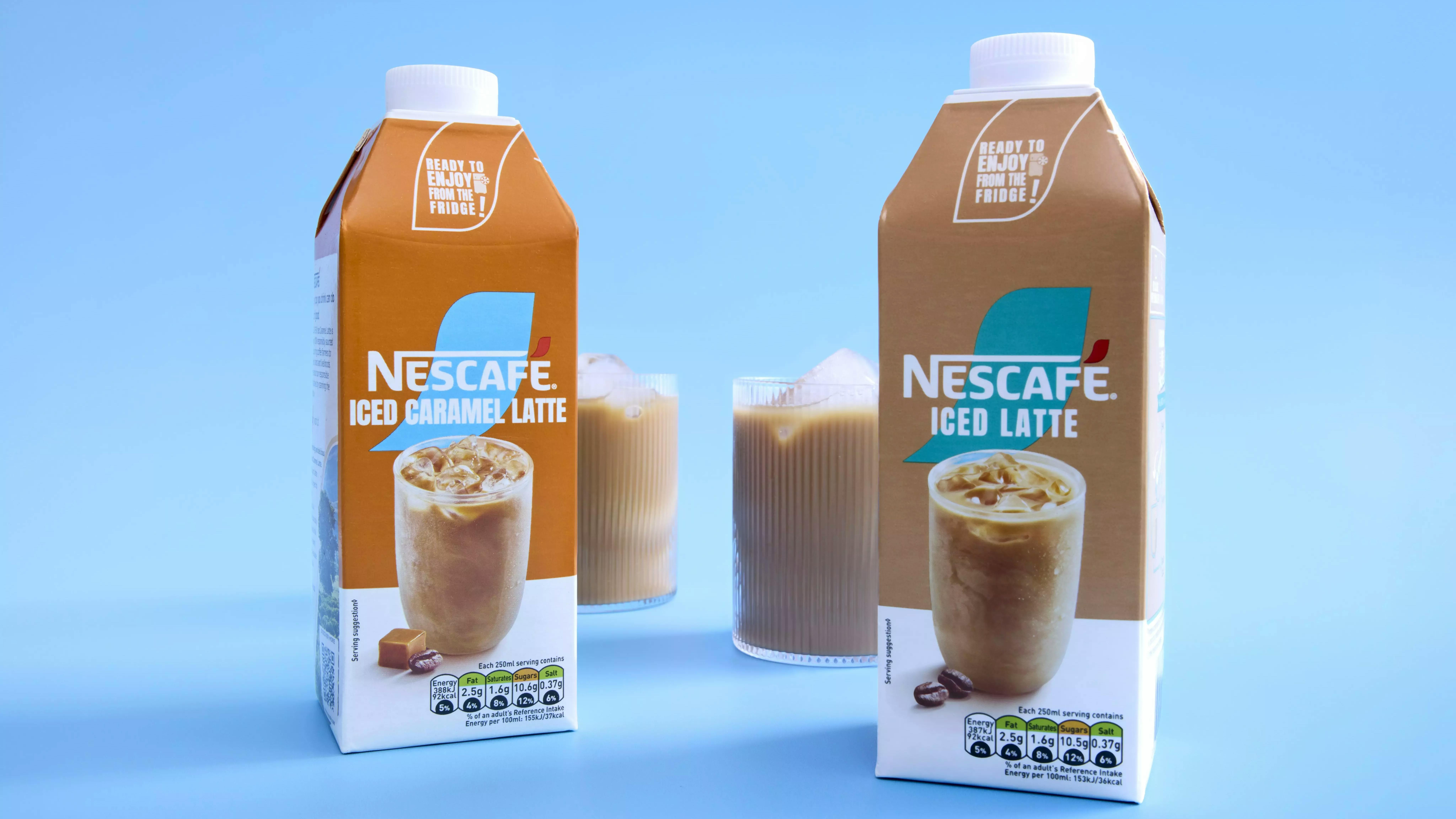 Nescaf&eacute; launches multi-serving RTD iced lattes in shelf-stable packaging