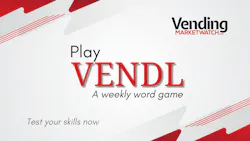VENDL - VendingMarketWatch's weekly word game VENDL - VendingMarketWatch's weekly word game