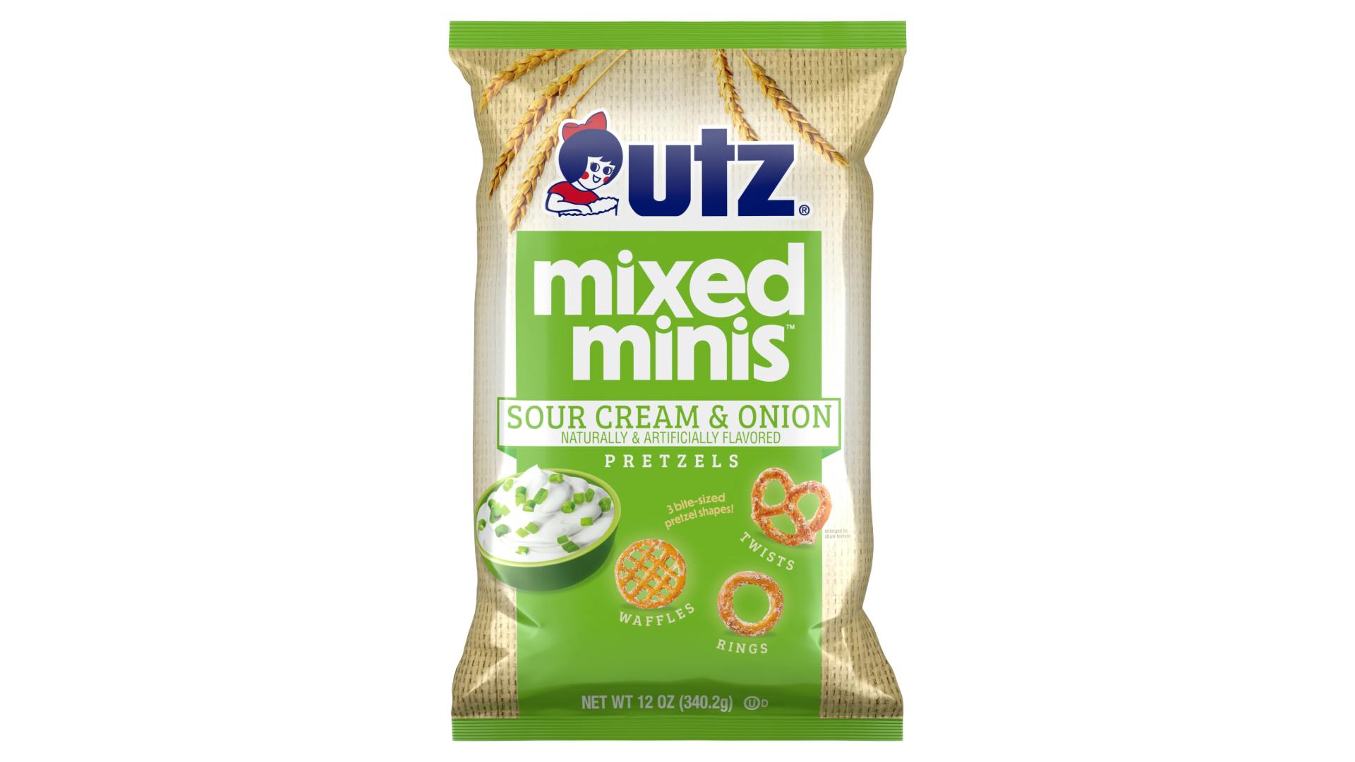 Utz adds sour-cream-and-onion mini pretzels