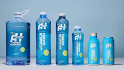Perfect Hydration offers purified alkaline water packaged in 100% post-consumer recycled plastic or recyclable aluminum. Perfect Hydration offers purified alkaline water packaged in 100% post-consumer recycled plastic or recyclable aluminum.