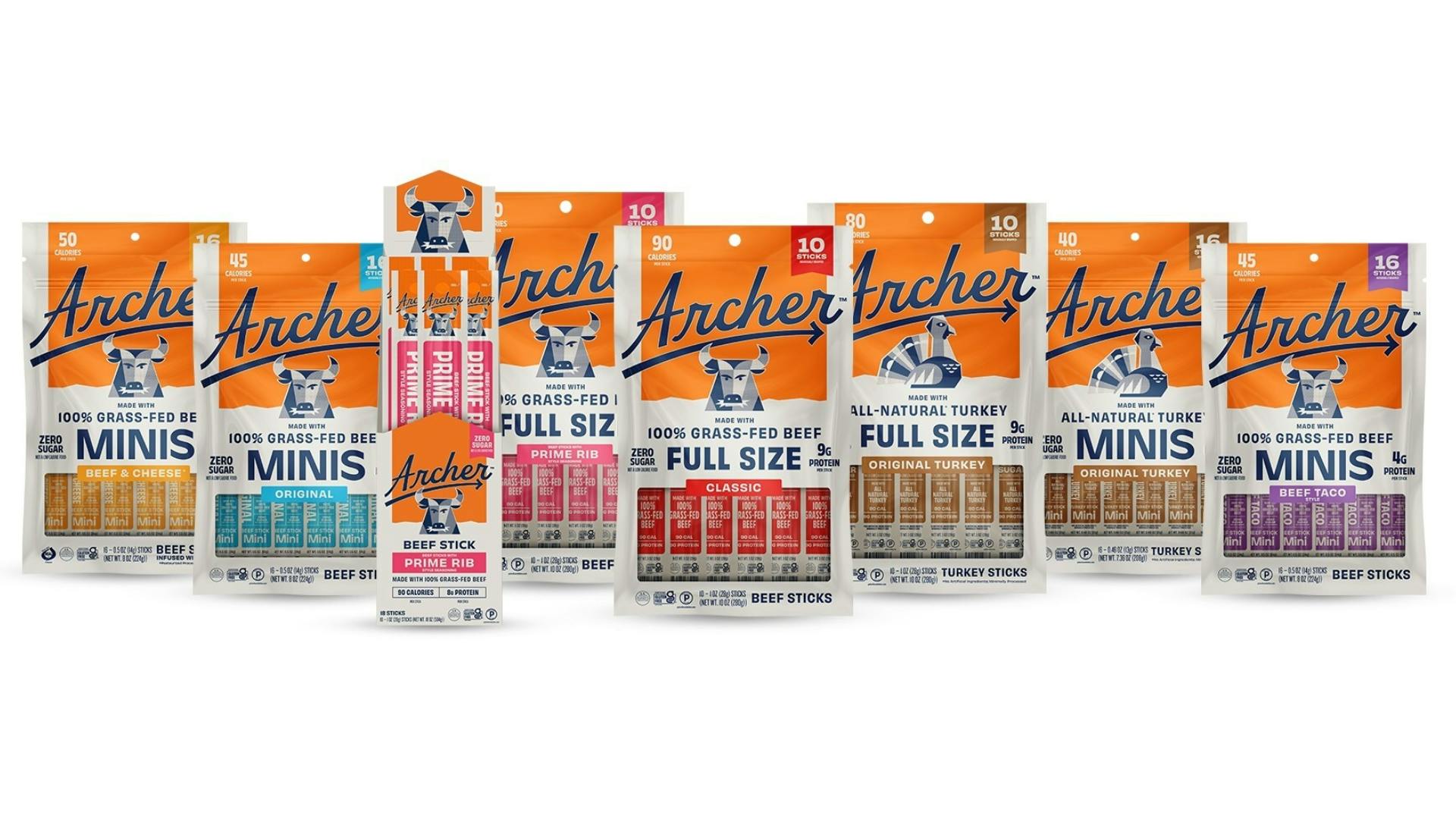 Archer debuts new beef stick flavors